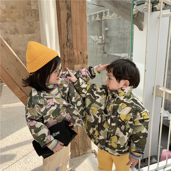 2021 new fashion family matching brother&sister jacket thick plus cotton baby boys girls coat children kids winter outerwear 9aol, Blue;gray
2021 new fashion family matching brother&sister jacket thick plus cotton baby boys girls coat children kids winter outerwear 9aol, Blue;gray