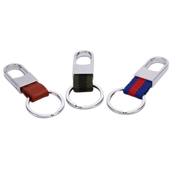 fashion leather nylon strap key chain pocket ring key ring car key holder gift, Silver
fashion leather nylon strap key chain pocket ring key ring car key holder gift, Silver