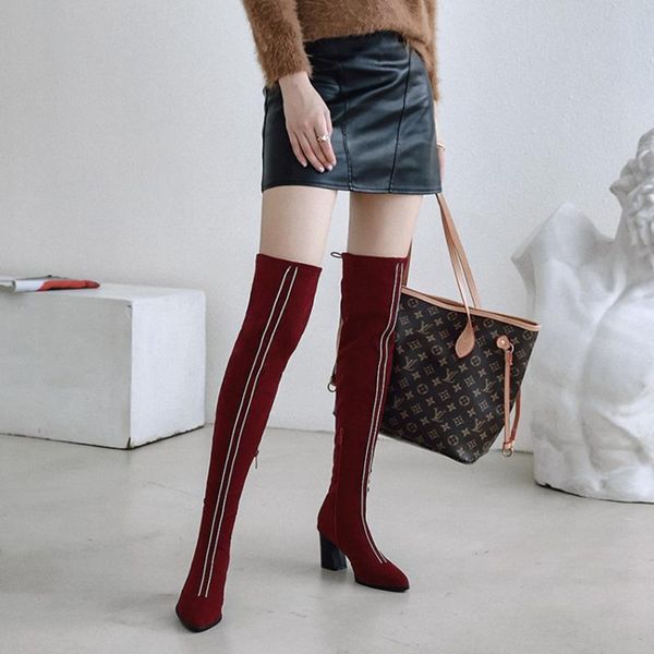 boots 2021 winter simple and versatile solid color korean thick heel pointed fashion women's boots-88-6, Black
boots 2021 winter simple and versatile solid color korean thick heel pointed fashion women's boots-88-6, Black