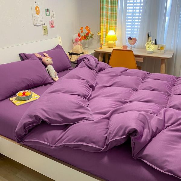 bedding sets solid set soft flat sheet duvet cover pillowcase boys girls single double king bed linen bedclothes
bedding sets solid set soft flat sheet duvet cover pillowcase boys girls single double king bed linen bedclothes