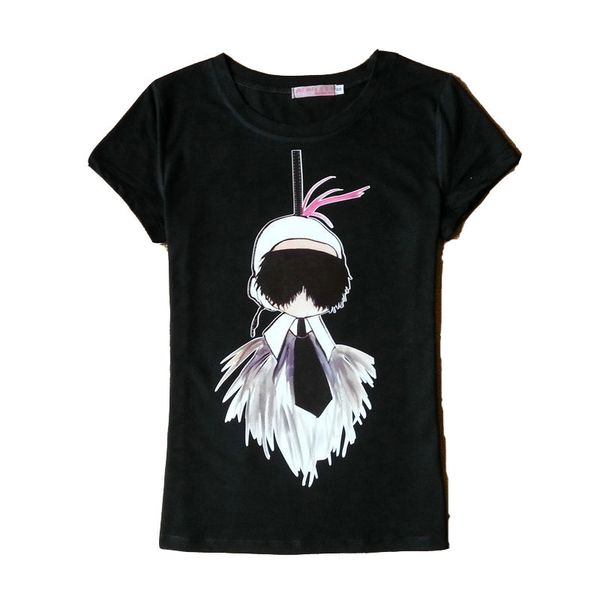 cute black white cartoon good quality t shirt women shirts brand design comfortable applique short sleeve cotton sale
cute black white cartoon good quality t shirt women shirts brand design comfortable applique short sleeve cotton sale