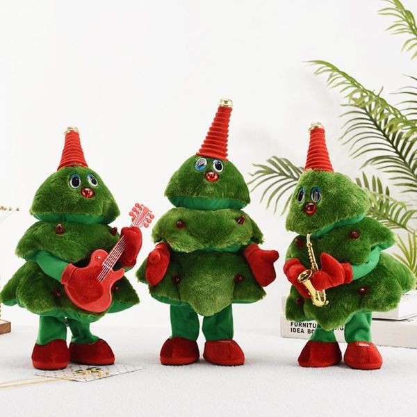 christmas decorations electronic plush toy dancing tree singing toys for children funny gifts festival party home decoration
christmas decorations electronic plush toy dancing tree singing toys for children funny gifts festival party home decoration
