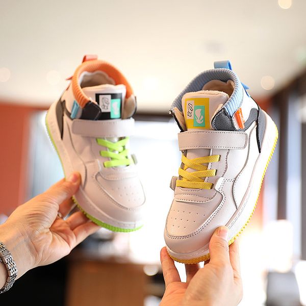 children sports shoes autumn spring new little girls boys sneakers plus velvet children warm winter cotton sneakers 210308, Black
children sports shoes autumn spring new little girls boys sneakers plus velvet children warm winter cotton sneakers 210308, Black