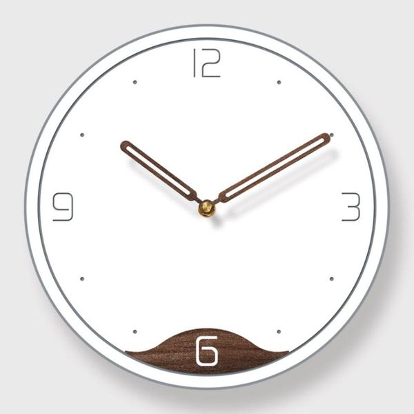 wall clocks clock art nordic style modern minimalist living room silent quartz double layer acrylic bb50w