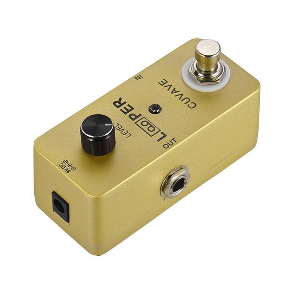 mini guitar loop looper pedal max. 5 minutes recording time unlimited overdubs full metal shell
mini guitar loop looper pedal max. 5 minutes recording time unlimited overdubs full metal shell