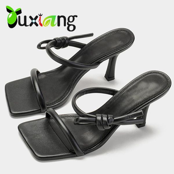women slippers 2021 high heels black leather shoes ladies fashion narrow band stripper heels slides summer beach sandals
women slippers 2021 high heels black leather shoes ladies fashion narrow band stripper heels slides summer beach sandals