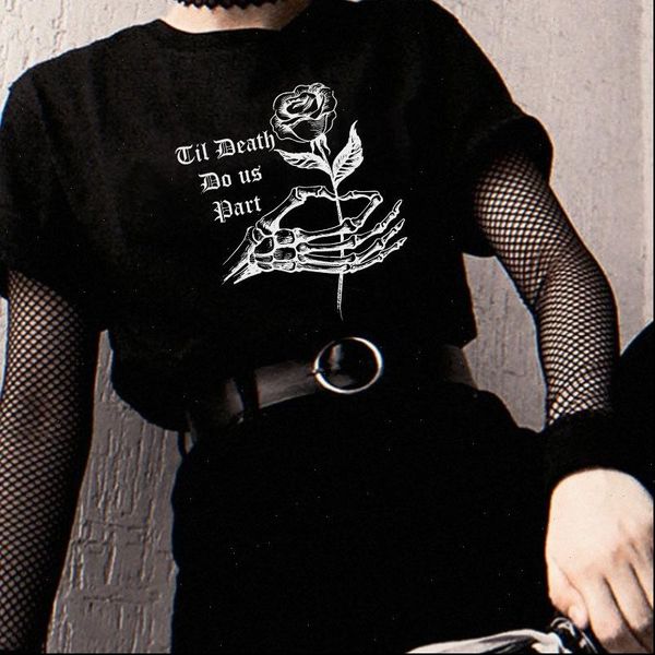 womens skeleton print dark gothic t shirt grunge style oversized black tshirt female edgy fashion graphic tee aesthetic clothes, White
womens skeleton print dark gothic t shirt grunge style oversized black tshirt female edgy fashion graphic tee aesthetic clothes, White