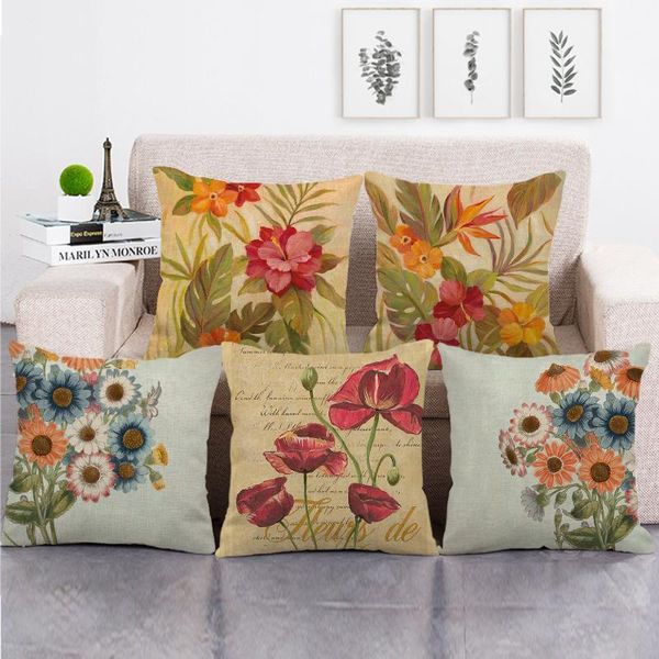 one side print cushion cover linen pillow cover for home sofa seat throw cases cute vintage decoration 45x45cm blue flower
one side print cushion cover linen pillow cover for home sofa seat throw cases cute vintage decoration 45x45cm blue flower