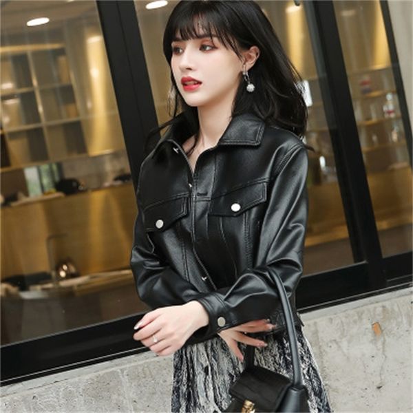 2021 royal sheep leather jacket genuine female spring r39 bckm, Black;brown
2021 royal sheep leather jacket genuine female spring r39 bckm, Black;brown