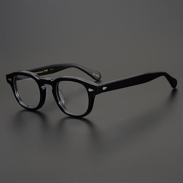 fashion sunglasses frames acetate style vintage eyeglass frame johnny depp glasses men women computer goggles round myopia opti, Black
fashion sunglasses frames acetate style vintage eyeglass frame johnny depp glasses men women computer goggles round myopia opti, Black