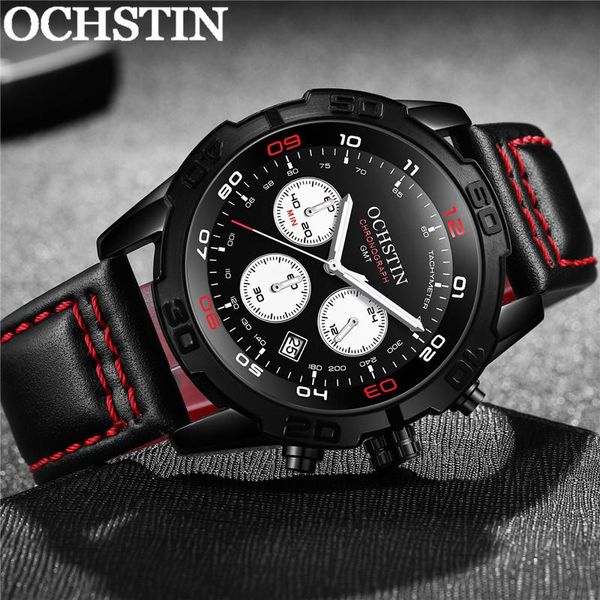 wristwatches ochstin fashion man wristwatch chronograph auto date sport men watch military genuine leather male clock 6116, Slivery;brown
wristwatches ochstin fashion man wristwatch chronograph auto date sport men watch military genuine leather male clock 6116, Slivery;brown
