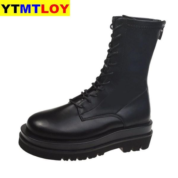 boots thick bottom waterproof pu lace up black colors round toe leisure style women winter warm size 35-39
boots thick bottom waterproof pu lace up black colors round toe leisure style women winter warm size 35-39