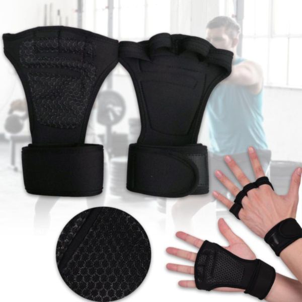 wrist support men women anti slip weight lifting out training wear resistant half finger sports lengthened gym gloves, Black;red
wrist support men women anti slip weight lifting out training wear resistant half finger sports lengthened gym gloves, Black;red