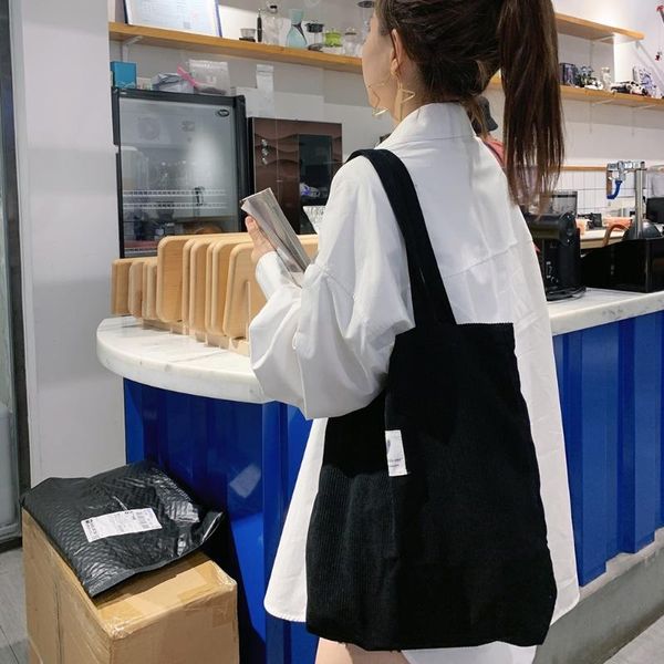 storage bags u50a women corduroy ribbed velvet tote bag letters label patchwork solid color shopping single shoulder handbag purse
storage bags u50a women corduroy ribbed velvet tote bag letters label patchwork solid color shopping single shoulder handbag purse