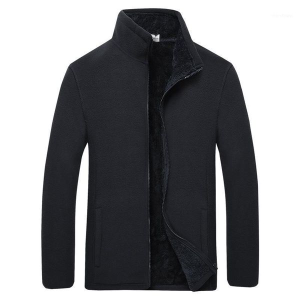 large size polar fleece jacket men's autumn winter outdoor thermal coat camping & hiking mountaineering clothes1, Blue;black
large size polar fleece jacket men's autumn winter outdoor thermal coat camping & hiking mountaineering clothes1, Blue;black