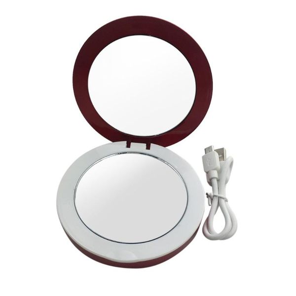 compact mirrors double sided led makeup mirror usb rechargeable fodable vanity cosmetic mini folding beauty tool
compact mirrors double sided led makeup mirror usb rechargeable fodable vanity cosmetic mini folding beauty tool