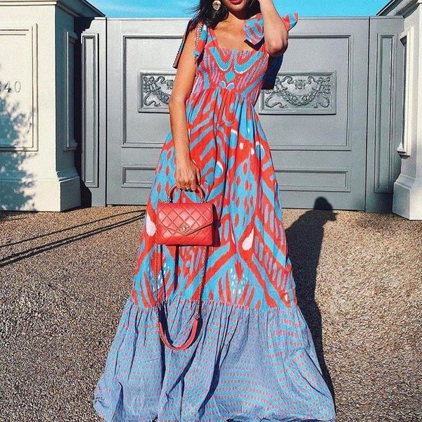 party dresses grosfairy 2021 graduation women casual printed loose with large swing long maxi vestido summer vacation robe, White;black
party dresses grosfairy 2021 graduation women casual printed loose with large swing long maxi vestido summer vacation robe, White;black