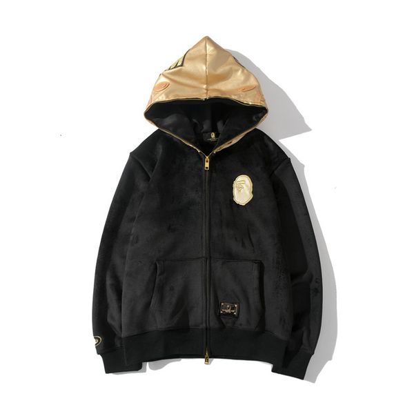 hoodies 2021 chao brand ferret black gold hat shark head men and women couple hooded cardigan sweater jacket
hoodies 2021 chao brand ferret black gold hat shark head men and women couple hooded cardigan sweater jacket