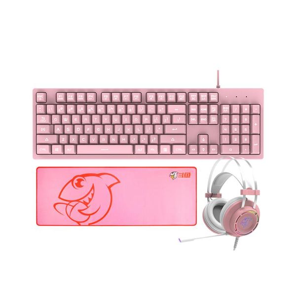 keyboard mouse combos backlight ergonomics 104keys membrane headset pad set for game head-mounted earphone microphone
keyboard mouse combos backlight ergonomics 104keys membrane headset pad set for game head-mounted earphone microphone