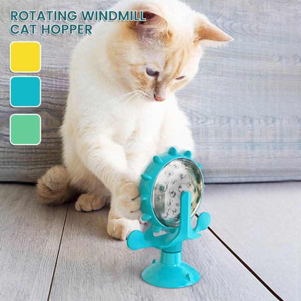 cat toys pet turntable feeding toy 360 degree automatic interactive distribution device treat dispenser
cat toys pet turntable feeding toy 360 degree automatic interactive distribution device treat dispenser