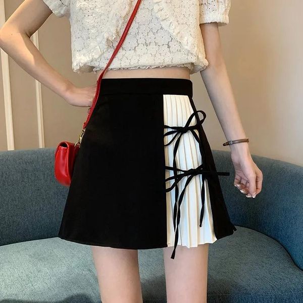 skirts summer women 2021 high waist pleated skirt korean style ladies mini for clothes size wireless splicing, Black
skirts summer women 2021 high waist pleated skirt korean style ladies mini for clothes size wireless splicing, Black