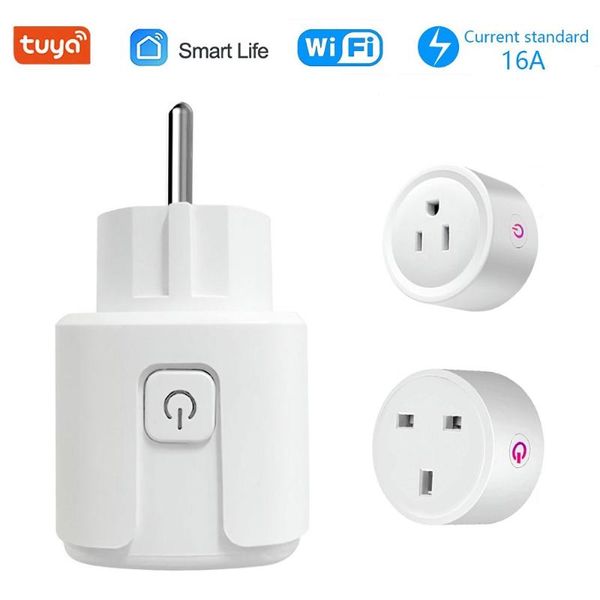 smart power plugs wifi socket with tuya smartlife timer voice control 16a surge protector work for alexa google home eu/us/uk/br plug
smart power plugs wifi socket with tuya smartlife timer voice control 16a surge protector work for alexa google home eu/us/uk/br plug
