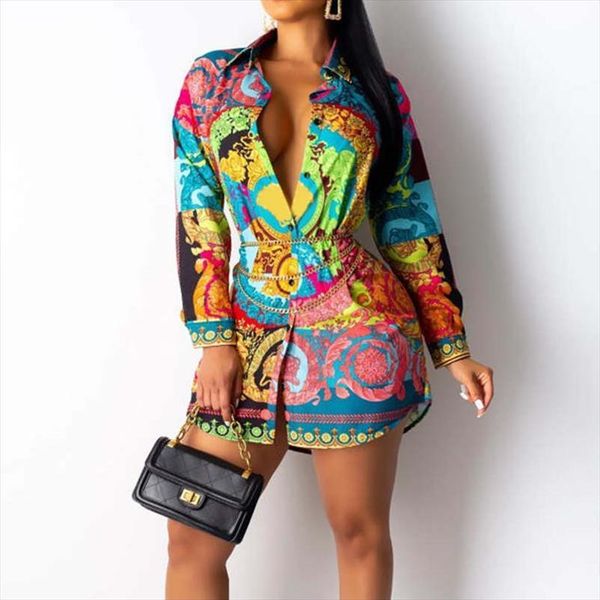streetwear turn down collar print womens cami long sleeve dress autumn casual fashion loose above knee shirt, White
streetwear turn down collar print womens cami long sleeve dress autumn casual fashion loose above knee shirt, White