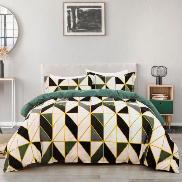 new2/3pcs elegant home bedding set plaid series bed linen luxury style duvet cover set bed cover linens pillow case home textile
new2/3pcs elegant home bedding set plaid series bed linen luxury style duvet cover set bed cover linens pillow case home textile