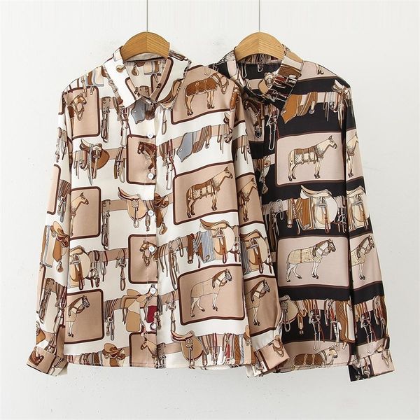 spring women blouses vintage streetwear casual loose stretchy elastic shirts turn down collar long sleeve shirt 220315, White
spring women blouses vintage streetwear casual loose stretchy elastic shirts turn down collar long sleeve shirt 220315, White