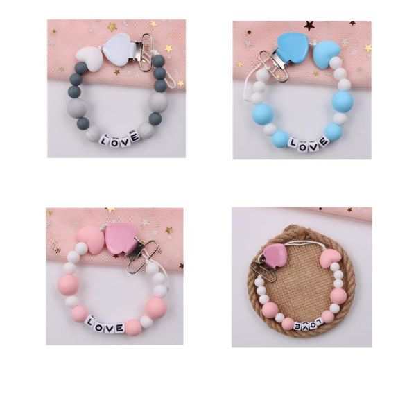 pacifier holders&clips# silicone safety and environmental protection letter models love clip baby shower toy molar traction rope b
pacifier holders&clips# silicone safety and environmental protection letter models love clip baby shower toy molar traction rope b