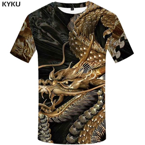 men's t-shirts kyku brand dragon t-shirt men animal shirt print metal tshirts casual harajuku tshirt printed abstract anime clothes, White;black
men's t-shirts kyku brand dragon t-shirt men animal shirt print metal tshirts casual harajuku tshirt printed abstract anime clothes, White;black