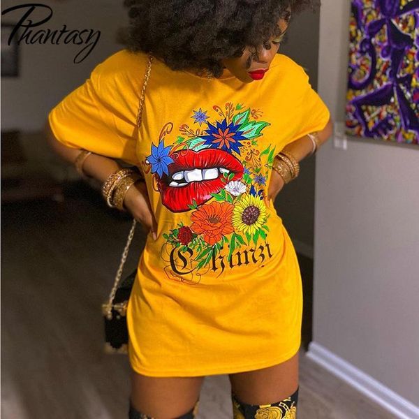 women's t-shirt phantasy 2021 fun lip printed summer o-neck short sleeve t-shirts mid-length loose casual tees plus size, White
women's t-shirt phantasy 2021 fun lip printed summer o-neck short sleeve t-shirts mid-length loose casual tees plus size, White