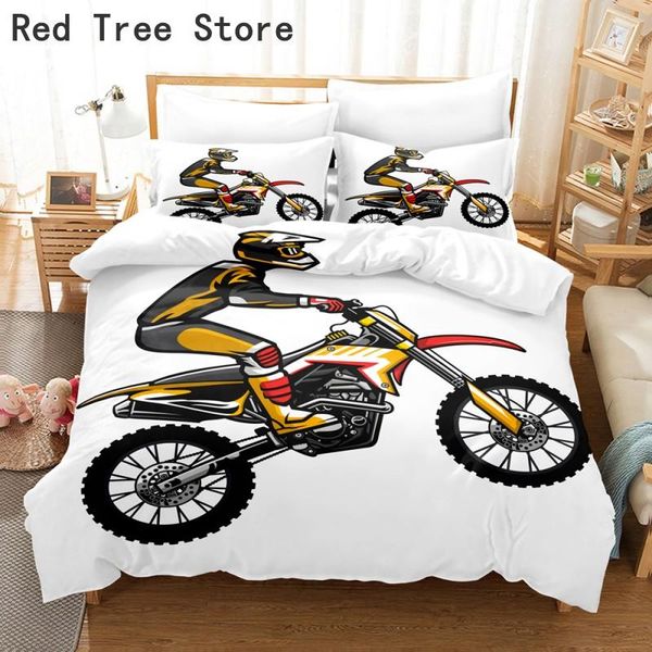 bedding sets racing driver pattern white duvet cover motocross outdoor sports set twin full size teens bed linen fabric
bedding sets racing driver pattern white duvet cover motocross outdoor sports set twin full size teens bed linen fabric