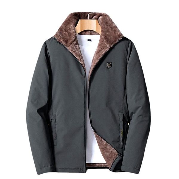 men's jackets padded man coat thickened winter clothing large size stand-up collar 2021 warm lambswool cotton brand coats, Black;brown
men's jackets padded man coat thickened winter clothing large size stand-up collar 2021 warm lambswool cotton brand coats, Black;brown