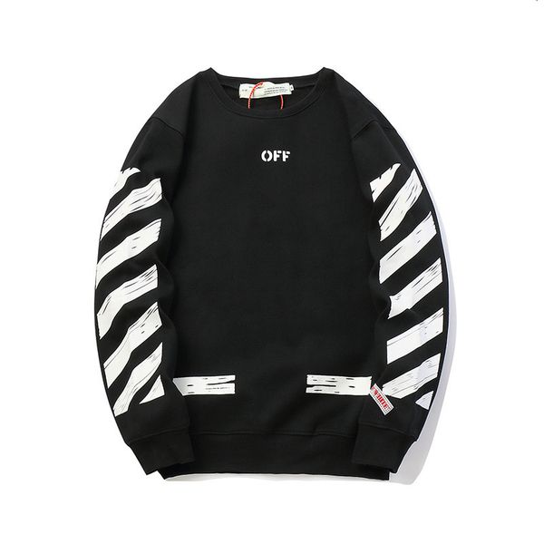 off graffiti arrstyle printed sweater fashion brand white simple men's and women's street special hoodie, Black
off graffiti arrstyle printed sweater fashion brand white simple men's and women's street special hoodie, Black