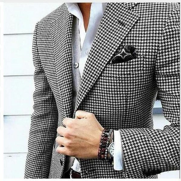 mens checkered suit houndstooth custom made men suit jackets tailored casual men suits duotone weave hounds1, White;black
mens checkered suit houndstooth custom made men suit jackets tailored casual men suits duotone weave hounds1, White;black