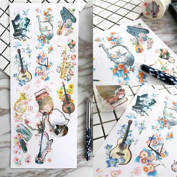 gift wrap vintage plant music instruments washi tape for card making journal diy scrapbooking decorative sticker
gift wrap vintage plant music instruments washi tape for card making journal diy scrapbooking decorative sticker