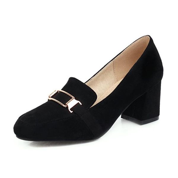 dress shoes spring slip on elegant women high heels fashion suede office pumps comfortable ladies, Black
dress shoes spring slip on elegant women high heels fashion suede office pumps comfortable ladies, Black