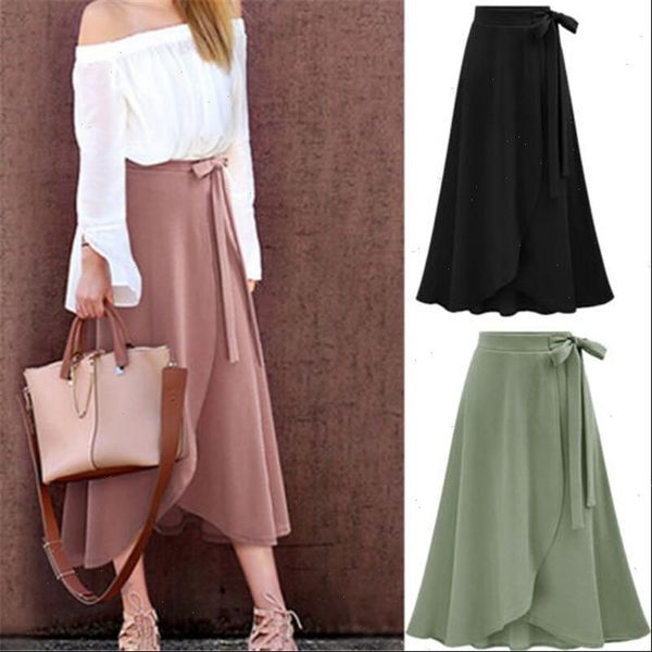 size m to 6xl plus big size skirts women asymmetrical sash bow casual long skirts women high waist split solid pink, Black
size m to 6xl plus big size skirts women asymmetrical sash bow casual long skirts women high waist split solid pink, Black