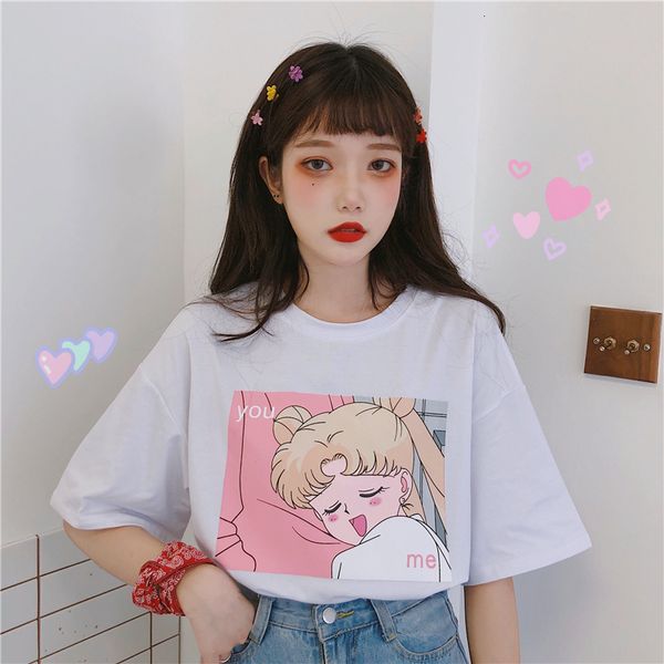 2021 new japanese kawaii cartoon impression female shirt will oversized loose short harajuku sweet schoolgirl streetwear mh9x, White
2021 new japanese kawaii cartoon impression female shirt will oversized loose short harajuku sweet schoolgirl streetwear mh9x, White