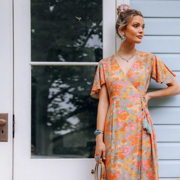 vintage floral print women long dress summer high waist wrap dresses hippie holiday ladies beach boho dress vestidos, Black;gray
vintage floral print women long dress summer high waist wrap dresses hippie holiday ladies beach boho dress vestidos, Black;gray
