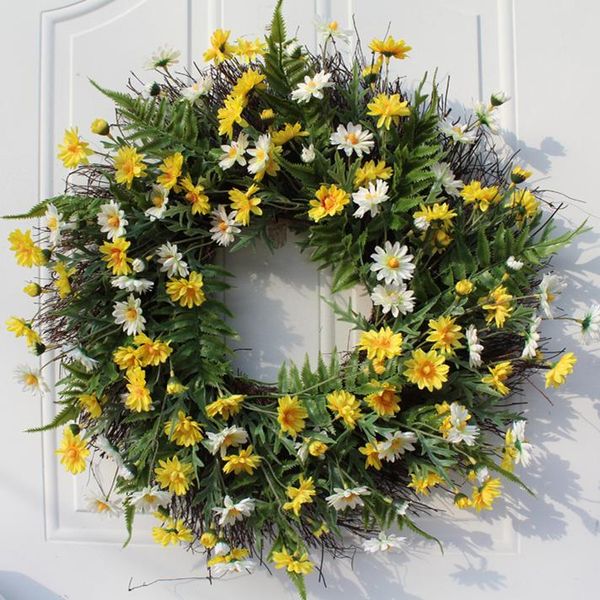 daisy lavender floret wreath artificial flower plant restaurant wedding garland festival decoration wall door hanging home decor
daisy lavender floret wreath artificial flower plant restaurant wedding garland festival decoration wall door hanging home decor