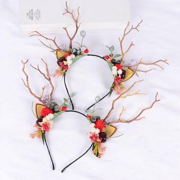 hair accessories women christmas fairy tale flower headband retro tree branch deer ears antler hoop crown festival party props
hair accessories women christmas fairy tale flower headband retro tree branch deer ears antler hoop crown festival party props