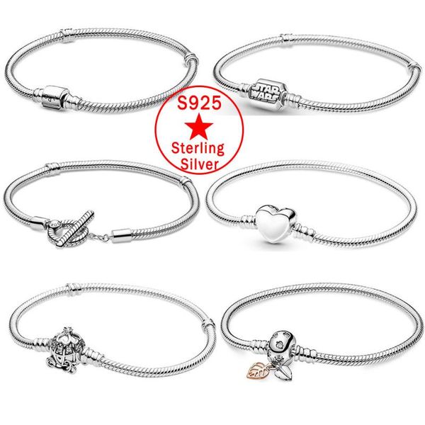 link, chain kamryn original 100% 925 sterling silver snake bracelet bangle for women authentic charm jewelry pulseira gift, Black
link, chain kamryn original 100% 925 sterling silver snake bracelet bangle for women authentic charm jewelry pulseira gift, Black