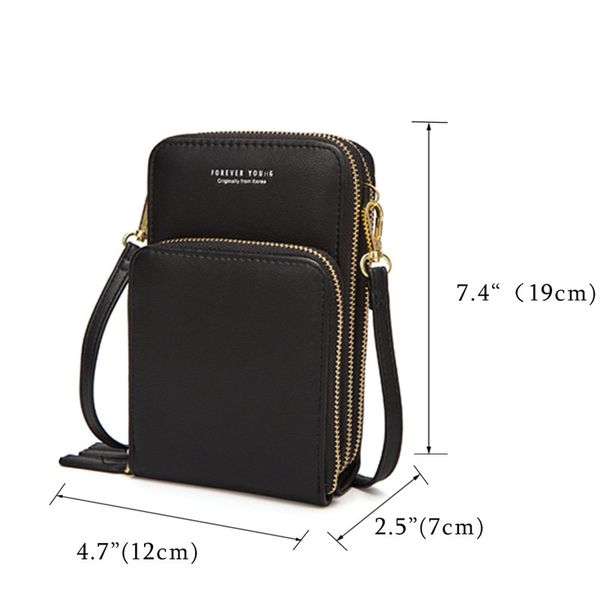 2020 fashion korean style women wallet pu leather wallet pu solid color retro female messenger mobile phone bag carteras mujer, Red;black
2020 fashion korean style women wallet pu leather wallet pu solid color retro female messenger mobile phone bag carteras mujer, Red;black