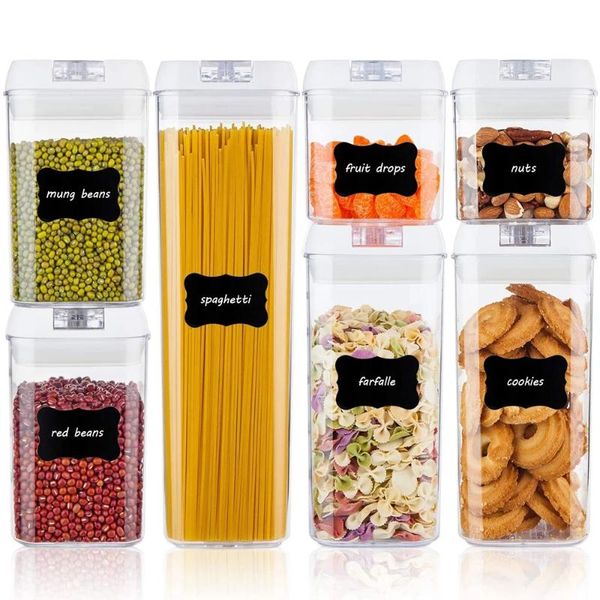 storage bottles & jars airtight cereals organizer containers set kitchen refrigerator plastic transparent multigrain bulk tank containe
storage bottles & jars airtight cereals organizer containers set kitchen refrigerator plastic transparent multigrain bulk tank containe