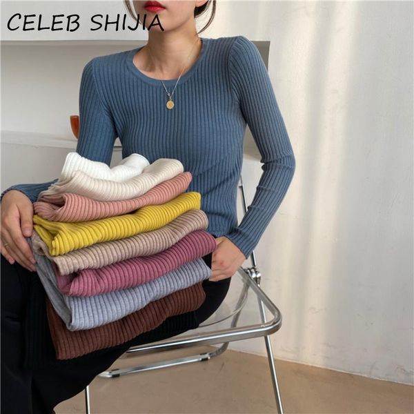 women's sweaters shijia casual basic o-neck skinny women sweater pullovers elastic slim female knitted jumpers autumn ladies knitwear 2, White;black
women's sweaters shijia casual basic o-neck skinny women sweater pullovers elastic slim female knitted jumpers autumn ladies knitwear 2, White;black