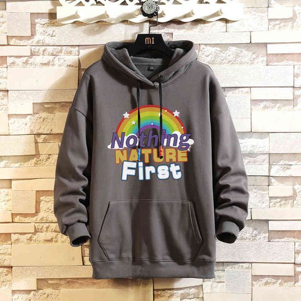 anime hooide mens rainbow print sweatshirt male japanese streetwear oversized yellow hoodie men xpon, Black
anime hooide mens rainbow print sweatshirt male japanese streetwear oversized yellow hoodie men xpon, Black