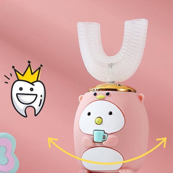 smart electric toothbrush 360 degree u shaped kids children silicone automatic ultrasonic teeth tooth brush cartoon pattern
smart electric toothbrush 360 degree u shaped kids children silicone automatic ultrasonic teeth tooth brush cartoon pattern