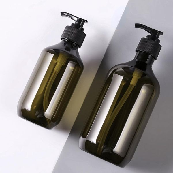 liquid soap dispenser brown green 300ml 500ml bathroom delivery bottle for shampoo shower gel hair conditioner simple press pump
liquid soap dispenser brown green 300ml 500ml bathroom delivery bottle for shampoo shower gel hair conditioner simple press pump